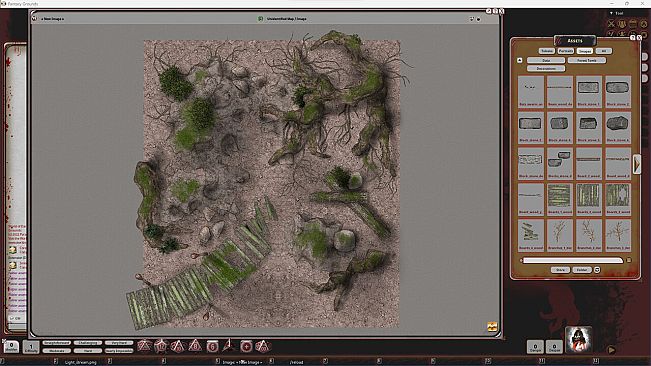 Fantasy Grounds - FG Haunted Interiors Map Pack