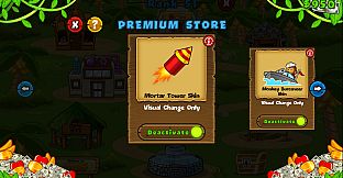 Bloons TD 5 - Fireworks Mortar Tower Skin