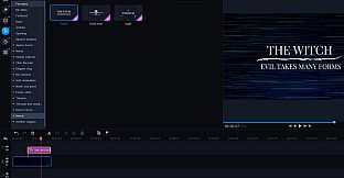 Movavi Video Editor Plus 2022 - Horror Stories Set