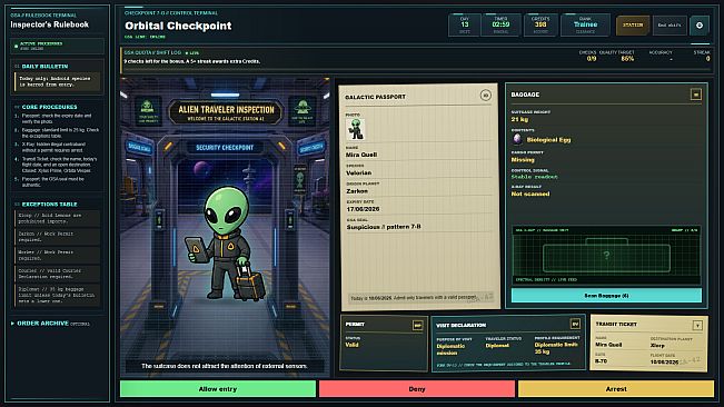 Orbital Checkpoint
