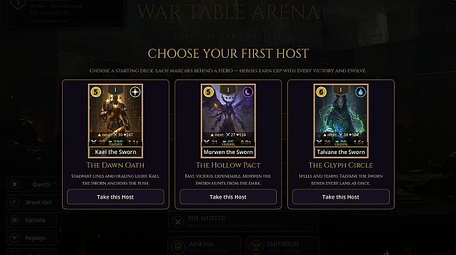 War Table Arena