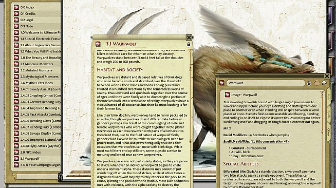 Fantasy Grounds - Mythic Monsters #15: Magical Beasts (PFRPG)