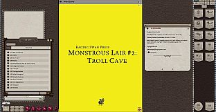 Fantasy Grounds - Monstrous Lair #2: Troll Cave (Any Ruleset)