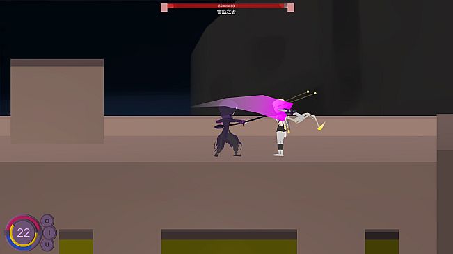 Double world. cave song castle