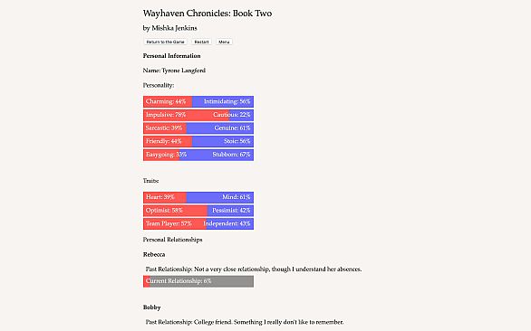 Wayhaven Chronicles: Book Two