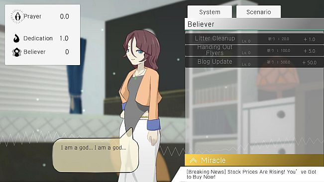 To become a god