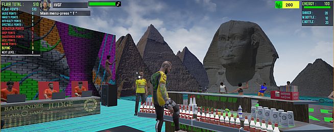 BFGE (Bartender Flair Game)