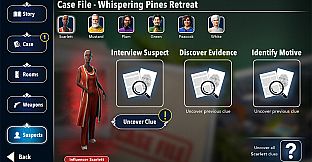 Clue/Cluedo: Whispering Pines Retreat Crime Scene