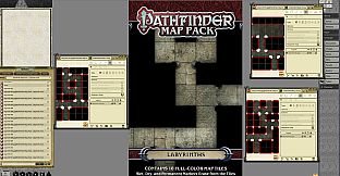Fantasy Grounds - Pathfinder RPG - Map Pack: Labyrinth