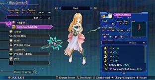Megadimension Neptunia VIIR - 4 Goddesses Online Legendary Weapon Set