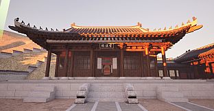 A walk in Hwaseong Temporary Palace at night