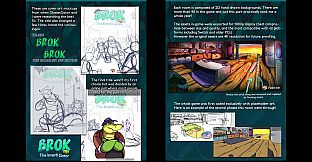 BROK the InvestiGator - Artbook