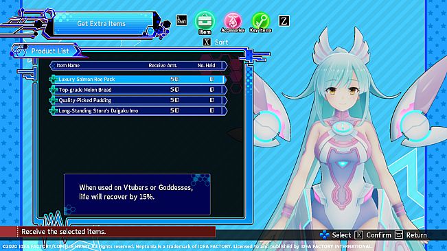 Neptunia Virtual Stars - Game Club Project Pack