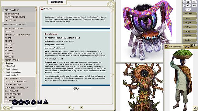 Fantasy Grounds - Pathfinder 2 RPG - Pathfinder Lost Omens: The Mwangi Expanse