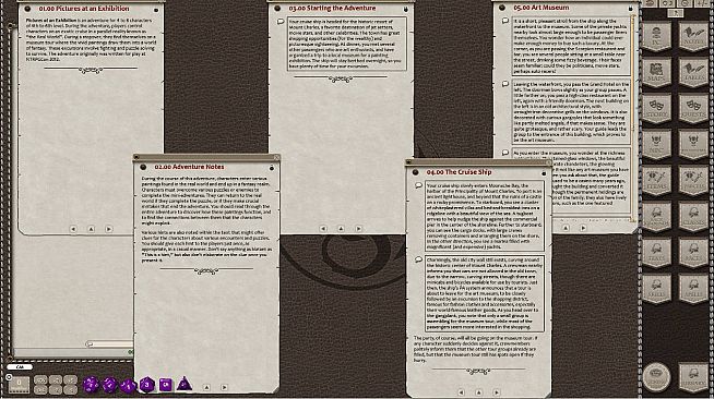 Fantasy Grounds - Quests of Doom 4: Pictures at an Exhibition (5E)