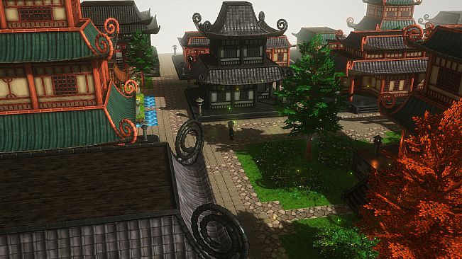RPG Developer Bakin Ultra Buildings Asian Style