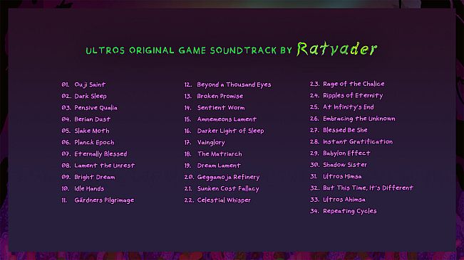 Ultros: Soundtrack