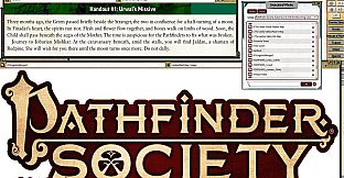 Fantasy Grounds - Pathfinder RPG 2 - Society Scenario #1-15: The Blooming Catastrophe