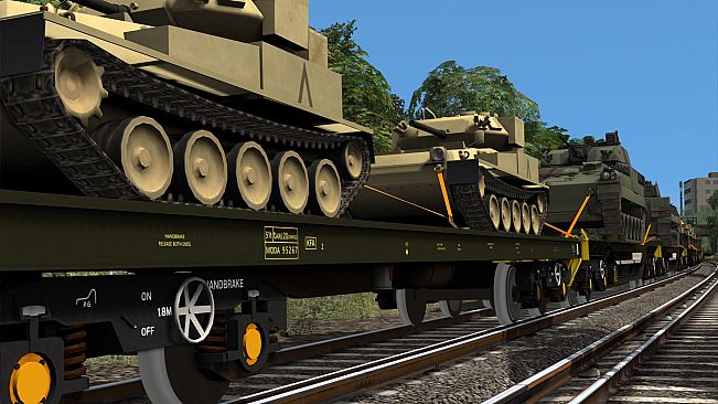 Train Simulator: UK Military Wagon Pack Add-On