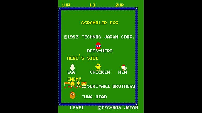 Arcade Archives 2 SCRAMBLED EGG