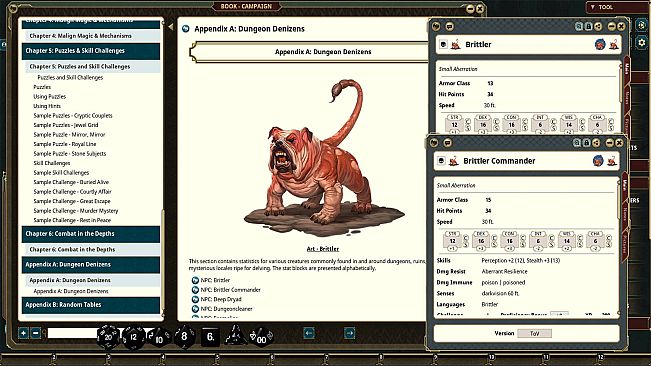 Fantasy Grounds - Campaign Builder: Dungeons & Ruins