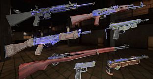 Strayed - Oil Slick Blue Multi-Weapon Skin Pack