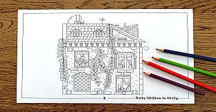 Cats Hidden in Italy - Coloring Book