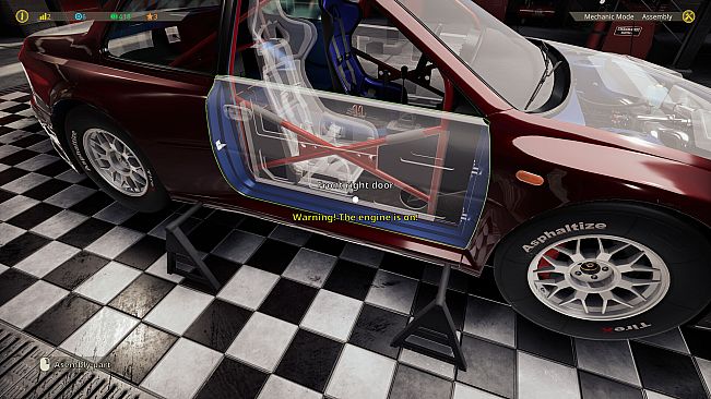 Rally Mechanic Simulator