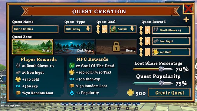 MMORPG NPC Simulator