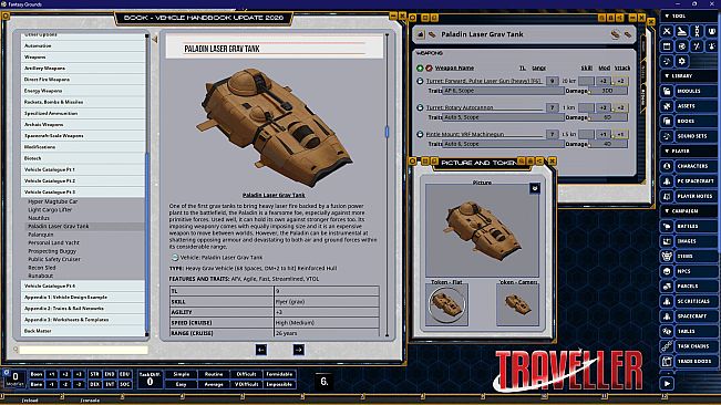 Fantasy Grounds - Vehicle Handbook Update 2026