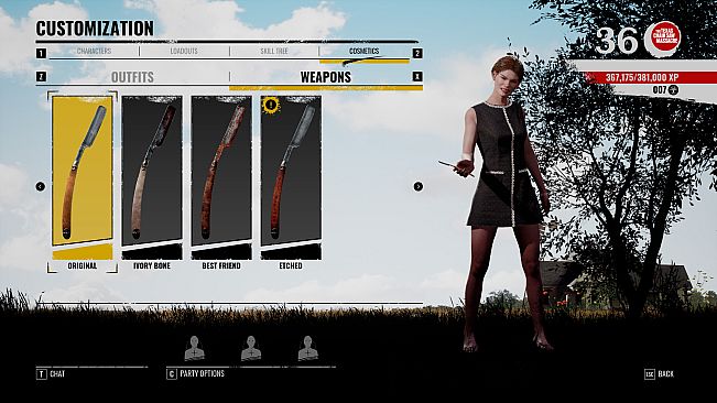 The Texas Chain Saw Massacre - Weapon Skin Variants