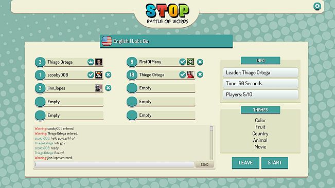 Stop Online - Battle of Words