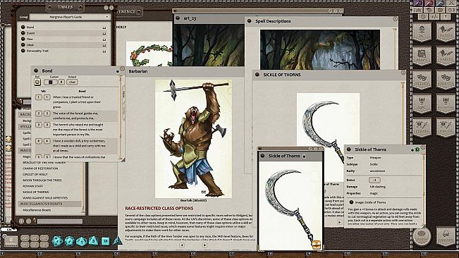 Fantasy Grounds - Margreve Player’s Guide (5E)