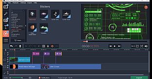 Movavi Video Editor Plus 2020 Effects - Space Journey Pack