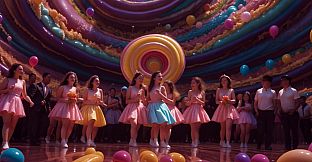 AI-VJ - Dancing Crowds Visuals