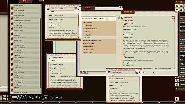 Fantasy Grounds - Breath of Life - The Archivist