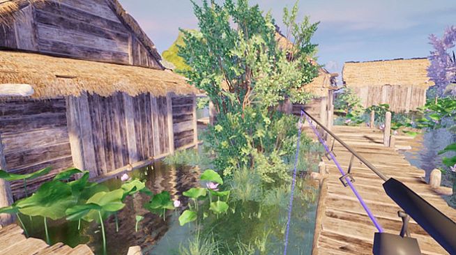 VR Fishing at Lotus Lakes