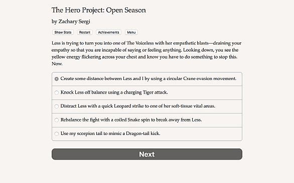 The Hero Project: Open Season