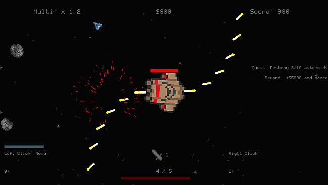 Asteroids... But Roguelite