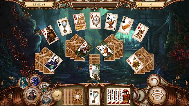 Snow White Solitaire. Legacy of Dwarves