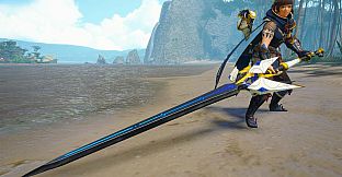 Monster Hunter Rise - "Lost Code: Kiri" Hunter layered weapon (Long Sword)