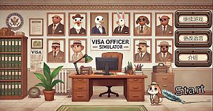 Make the Border Great Again: Visa Officer Simulator