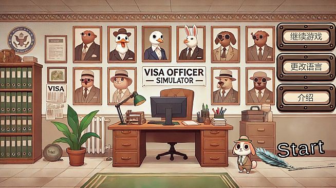 Make the Border Great Again: Visa Officer Simulator