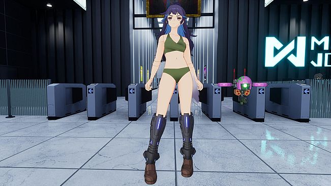 FULL METAL SCHOOLGIRL - Costume: "Cool Green Bikini (Akemi)"