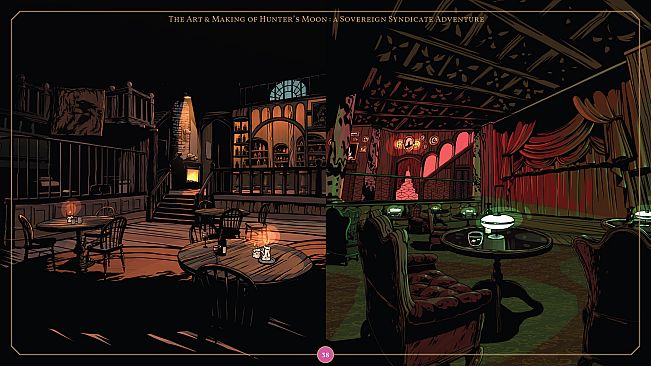 Hunter's Moon: A Sovereign Syndicate Adventure - Digital Artbook