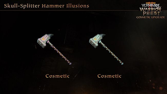 Warhammer: Vermintide 2 - Warrior Priest Cosmetic Upgrade