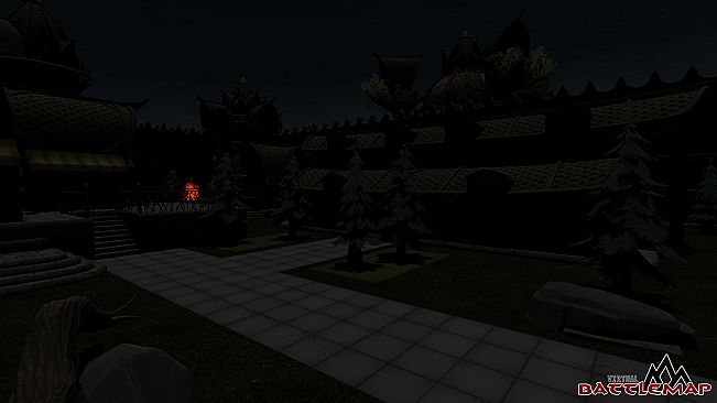 Virtual Battlemap DLC - Elven City