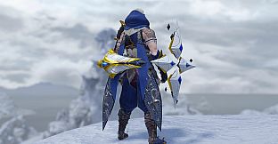 Monster Hunter Rise - "Lost Code: Carnhan" Hunter layered weapon (Sword & Shield)