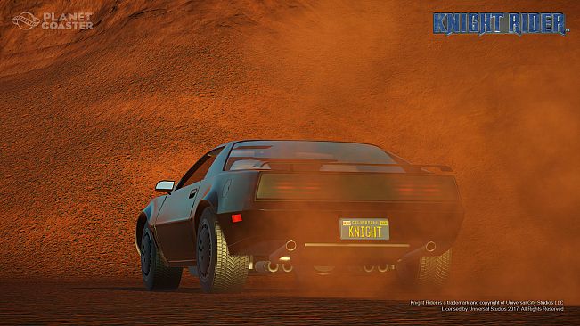 Planet Coaster - Knight Rider K.I.T.T. Construction Kit