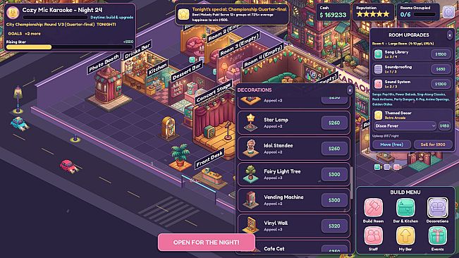 Cozy Karaoke Tycoon
